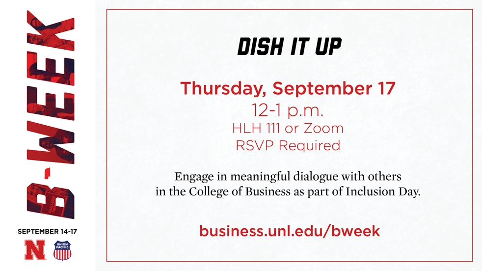 B-Week: Dish It Up