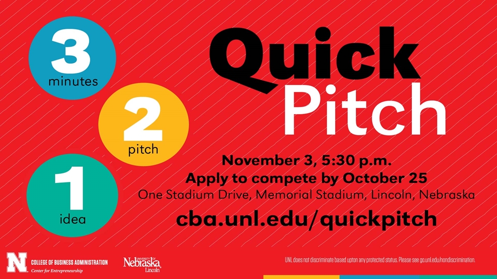 3-2-1 QuickPitch Competition - November 3, 2016