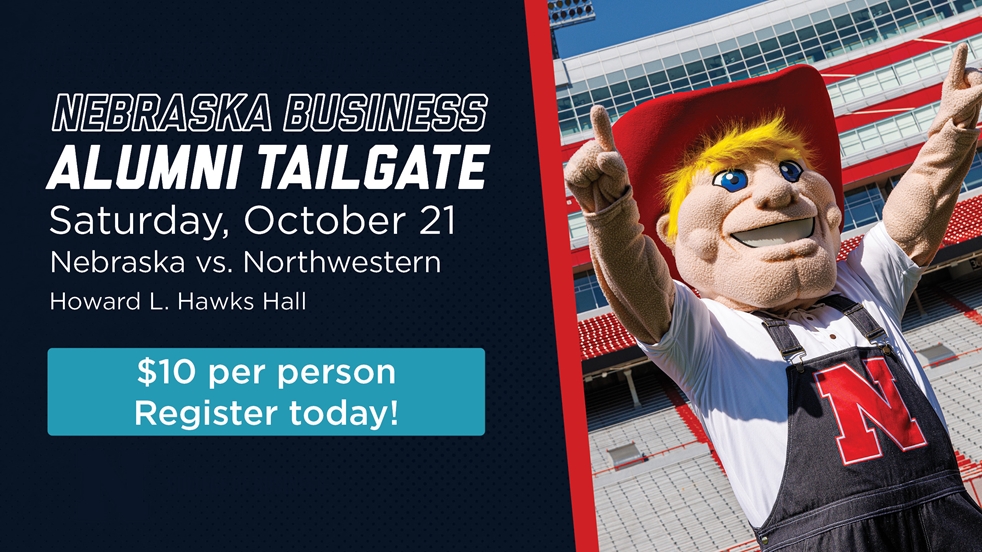 2023 Nebraska Business Alumni Tailgate - Nebraska vs. Northwestern