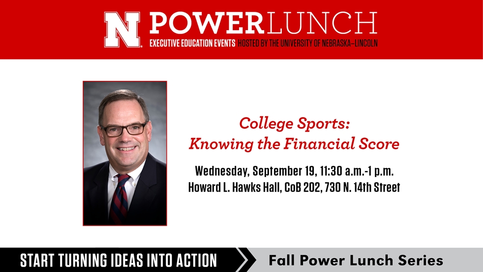 College Sports: Knowing the Financial Score - September 19