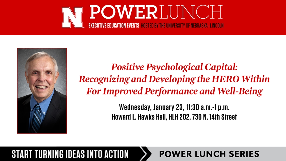 Positive Psychological Capital: Recognizing and Developing the HERO Within for Improved Performance and Well–Being