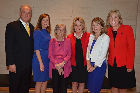 Clifton-Gallup Reception - Jim Clifton, Mary Reckmeyer, Shirley Clifton, Jane Miller, Connie Rath, Donde Plowman