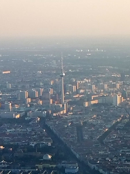 Berlin from the air. 