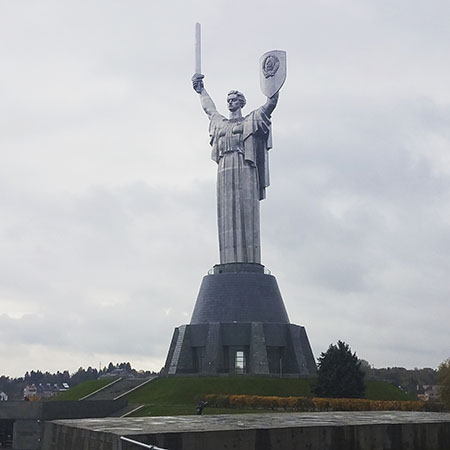 The Motherland Monument Statue