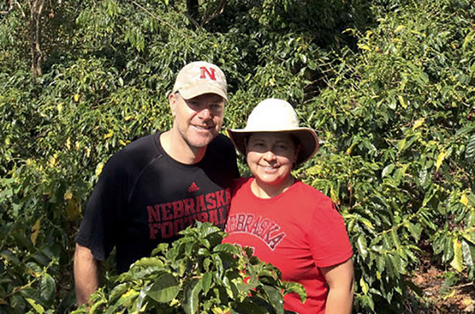 Marinella and Jonathan Jost grow their own coffee in Costa Rica and work with students to understand the complexities of the industry.
