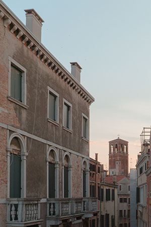 The architecture of Venice.