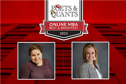 Brukman and Rustad Named Poets&amp;Quants' Online Best &amp; Brightest MBAs