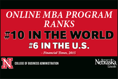 Financial Times Ranks Online MBA Program No. 10 in the World
