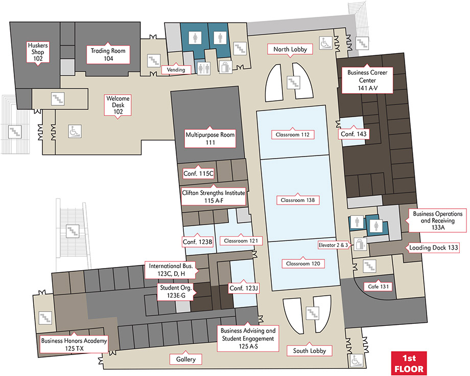 Floor Plan Lincoln Center Map
