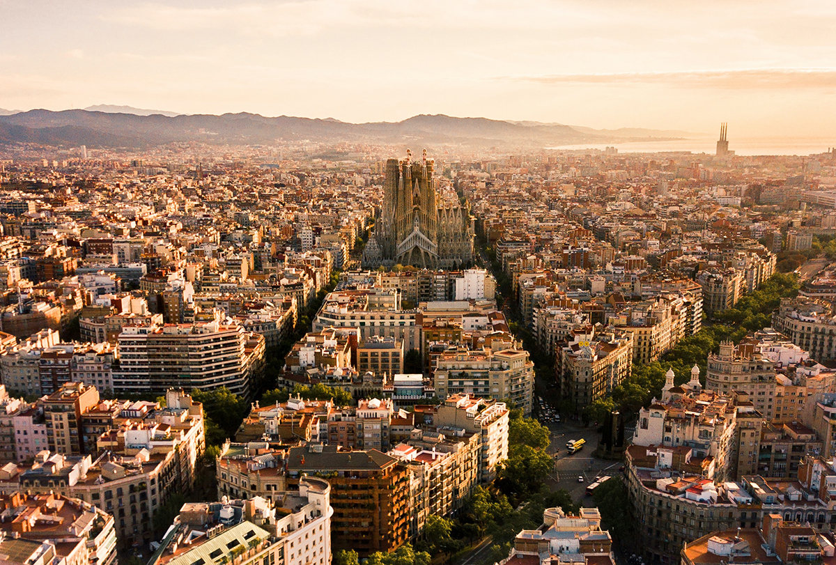 Barcelona Aerial View