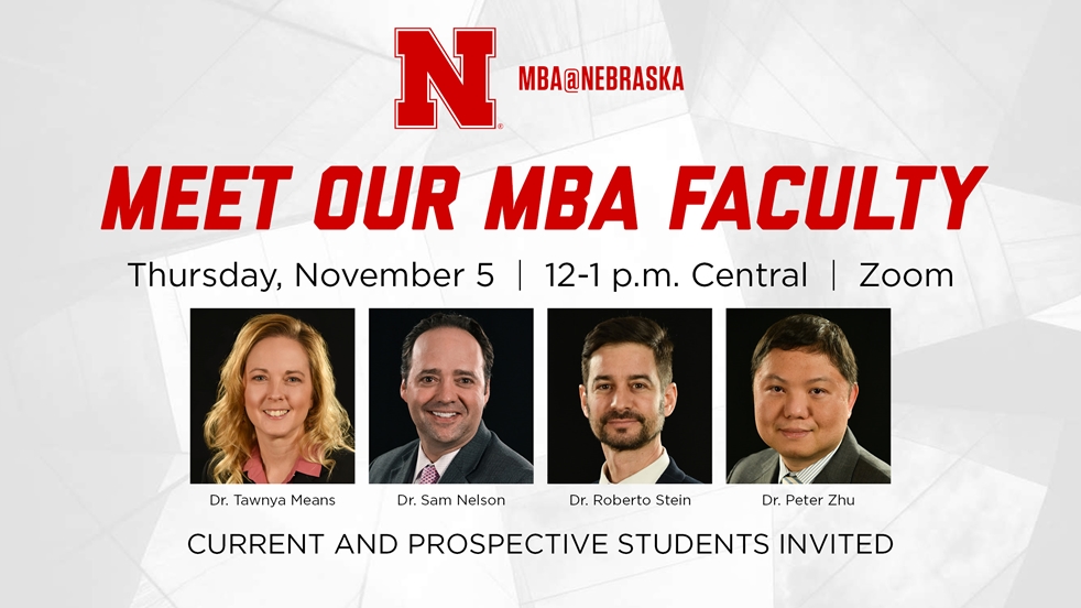 MBA: Meet Our Faculty Webinar