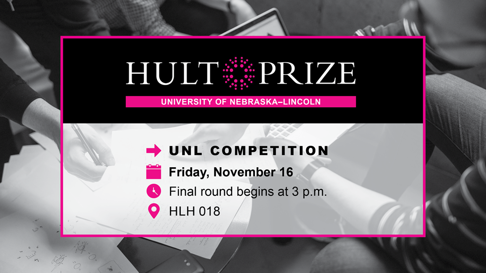 Hult Prize Competition at the University of Nebraska-Lincoln