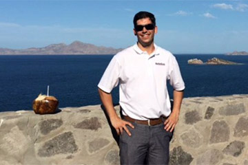 Caño Ruiz enjoys travel as part of internship