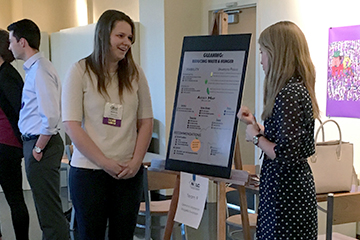 Masterson and Swanson present poster