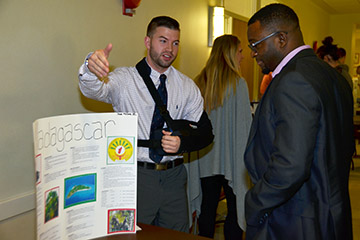 Dr. Osiri (right) at CBA World Trade Fair