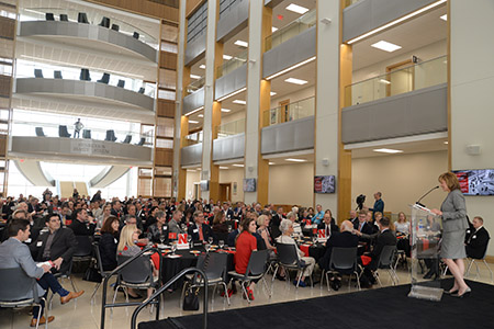 More than 250 people attended the Dean's Advisory Board Awards Luncheon.
