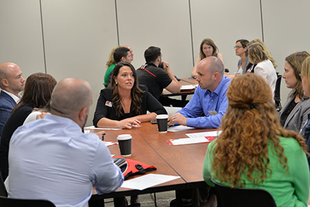 Employer partners provide feedback for future career preparation efforts at the College of Business.