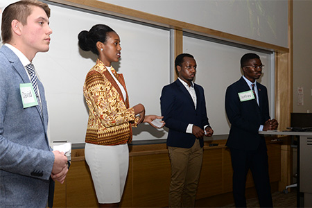 The first place team presented a plan aimed at exporting biostimulant products to Rwanda.