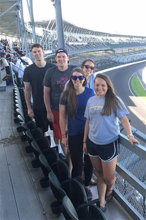 MAIAA students visit the historic Indy 500 race track.