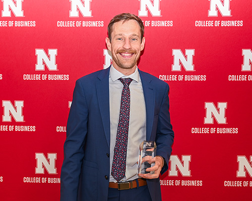 Ben Williamson, received the Young Alumni Award.