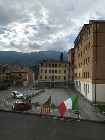 View of CIMBA’s campus in Paderno del Gappo.