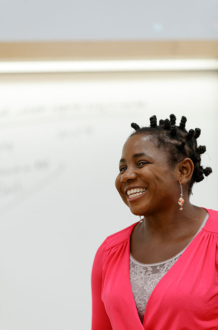 Cameroon native, Dr. Herita Akamah, ’07, found a deep connection between Central Africa and Lincoln, Nebraska. 