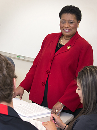 Dr. Combs has found her passion at Nebraska Business is in diversity, equity and inclusion.