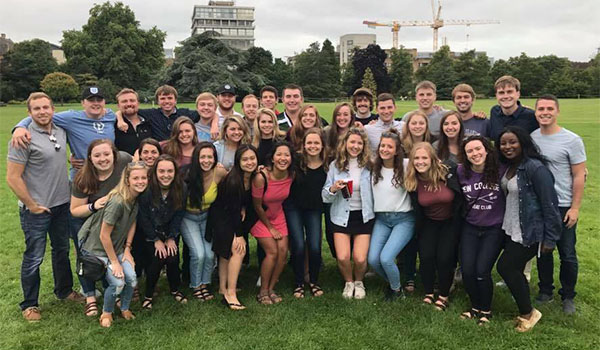 The 2017 Nebraska at Oxford students