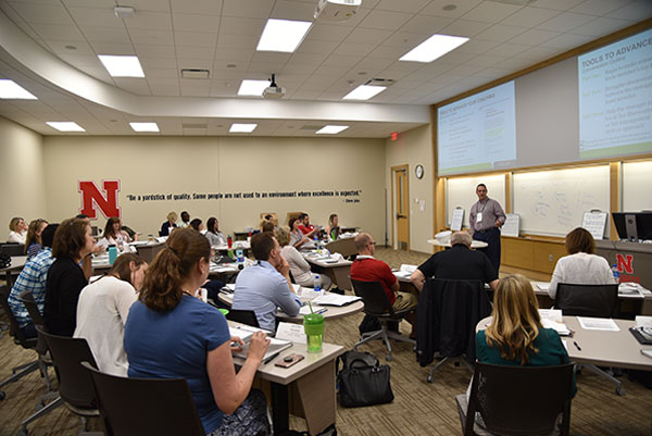 Twenty-nine faculty and staff, including Jill Trucke, became Gallup-Certified Strengths Coaches. The training was led in part by Dr. Timothy Hodges.