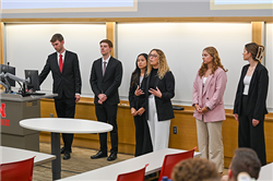 Honors Academy Seniors Recommend Strategic Solutions for Cornhusker Bank