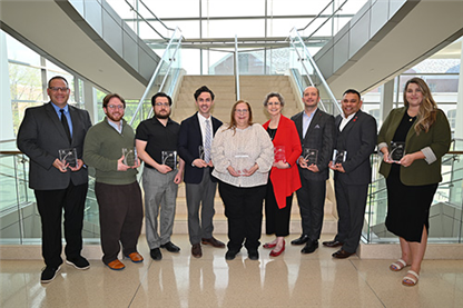 College Honors 11 Employees For Teaching, Research and Service