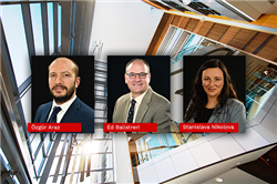 Araz, Balistreri and Nikolova Named Department Chairs