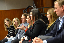 Accounting Students Gain Career Tips from Alumni at Panel Event