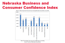 Business and Consumer Confidence Moderate in Nebraska
