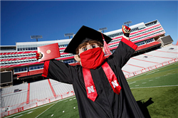 Nebraska Students Celebrate at In-Person Commencement