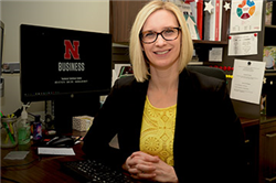 Larson Finds Mutual Aid in Career Path at Nebraska