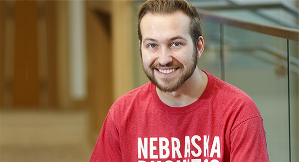 Reid Brost believes the law and business minor facilitates his career aspirations in a variety of ways, including preparing him to pass the Law School Admission Test (LSAT).
