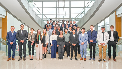 Accelerator group in Hawks Hall