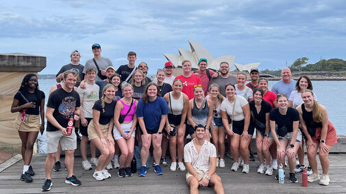 students in australia