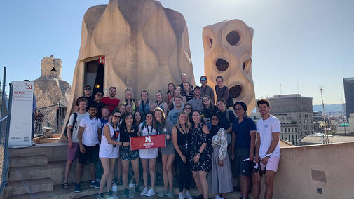 Students in Spain