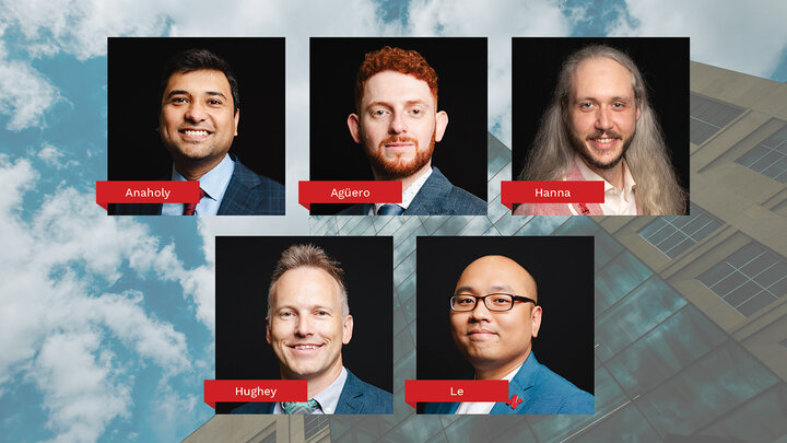Five new faculty members 