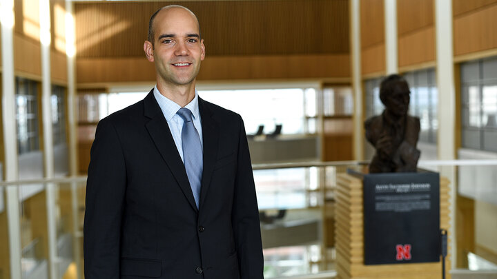 Brenden Timpe, assistant professor of economics at the University of Nebraska–Lincoln College of Business