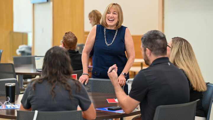 Kathy Farrell at Employer Partners Day