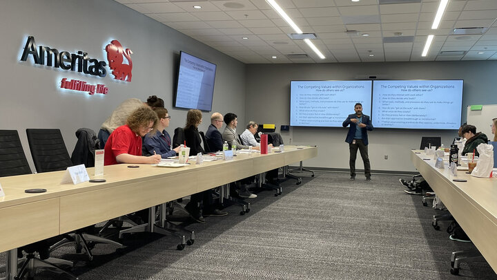 Students in the Ameritas emerging leaders academy