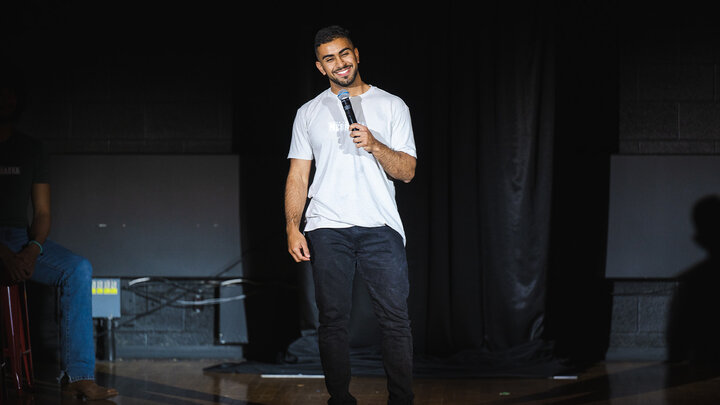 Omar Al Amri, a senior from Ruwi, Oman