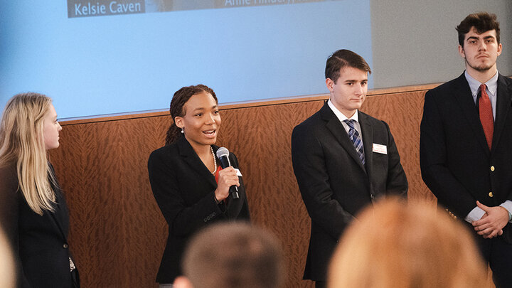 Students in the Clifton Builders program at the College of Business consulted with more than 30 businesses and organizations the last six years. Part of the Building a Life for Impact (MNGT 324B) course, the builders start with the basics in the classroom and then learn by doing in the community.