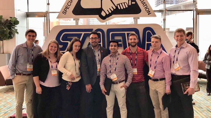 Members of the Nebraska Supply Chain Club attended the Specialty Tools & Fasteners Distributors Association’s 43rd annual Convention and Trade Show in Nashville, Tennessee, where they learned about the construction tools industry and supply chain opportunities available.