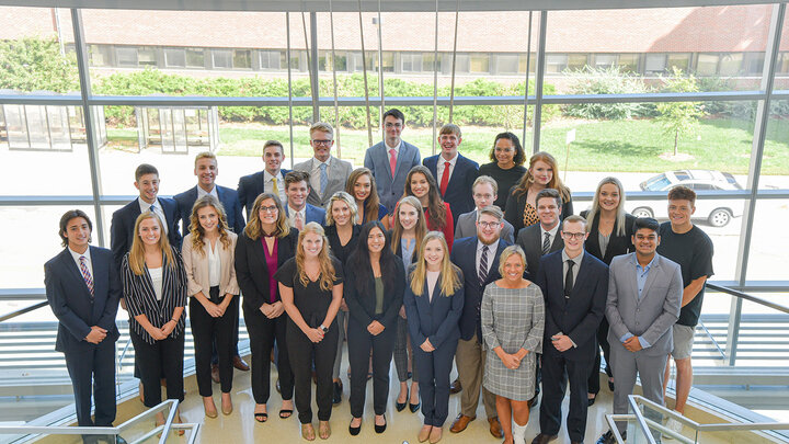 Twenty-eight students start their journey as the largest cohort of Clifton Builders this fall at the University of Nebraska–Lincoln.