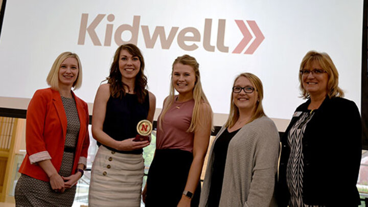 Kidwell receiving 2018 Employer of the Year Award