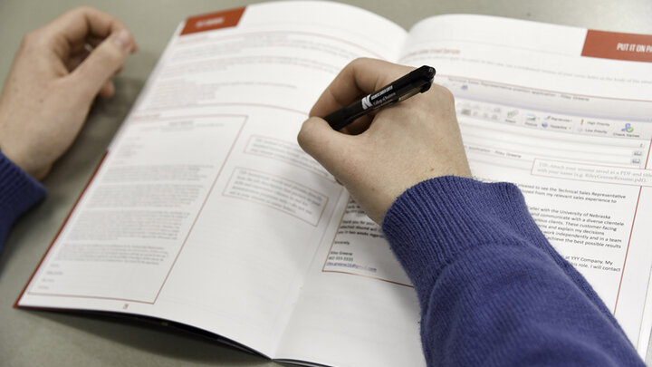 First step in the job search: Update your résumé and cover letter after graduation.